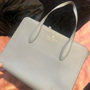 Kate Spade Blue Leather Tote